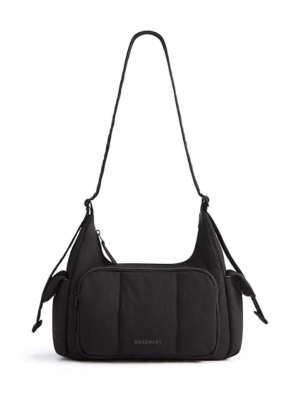 Water Resistant Nylon Puffer Crossbody Bag Lightweight Hobo Purse